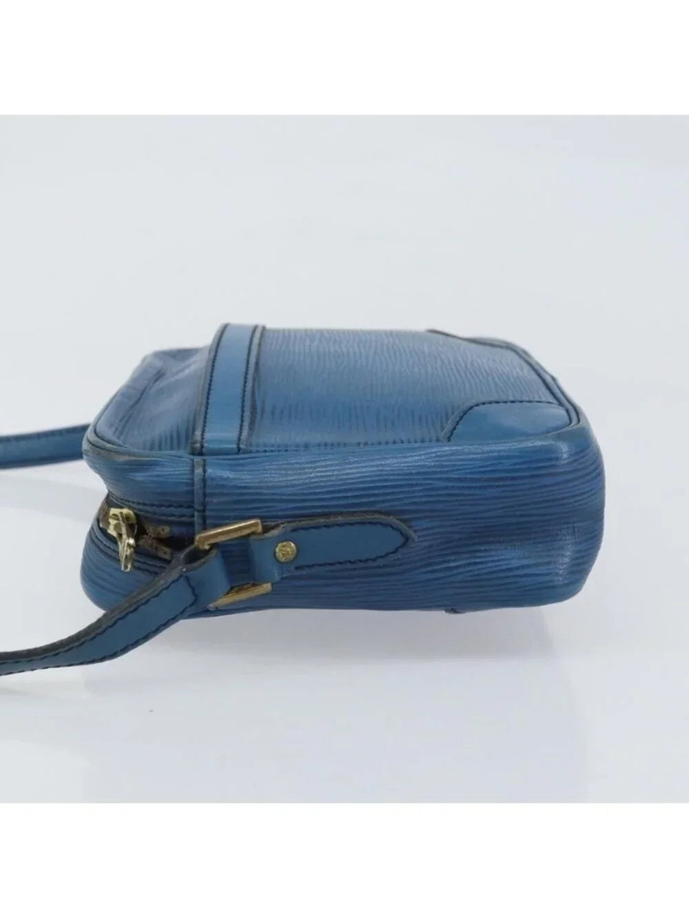 Authentic LOUIS VUITTON Epi Trocadero 23 Shoulder Bag Blue M52305 LV